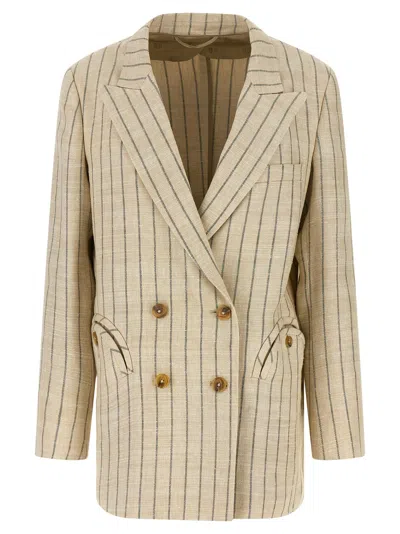 Blazé Milano 'serene Everyday' Blazer In Brown