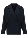 Blazé Milano Long-sleeved Suit Jacket In Black