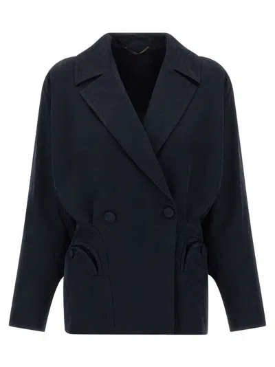 Blazé Milano 'sharewood Ares' Blazer In Black