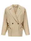 Blazé Milano 'sheena Ares' Blazer In Neutral