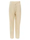 Blazé Milano Sheena Basque Front Pleated Trousers In Multi