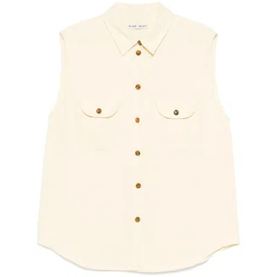 Blazé Milano Shirts Yellow In Neutral