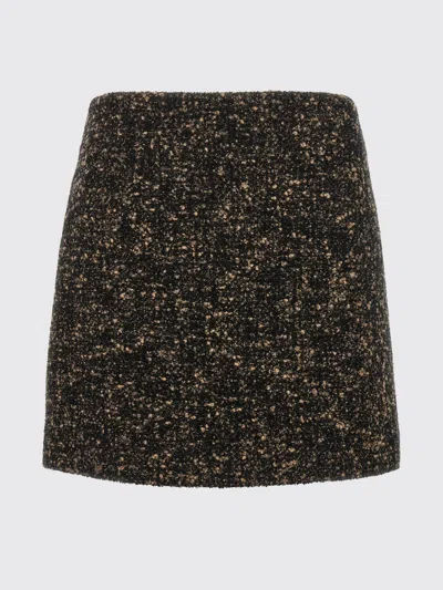 Blazé Milano Skirt  Woman Color Brown In Black