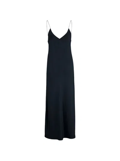 Blazé Milano Slip Dress In Blue