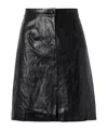 Blazé Milano Slit Midi Skirt In Black