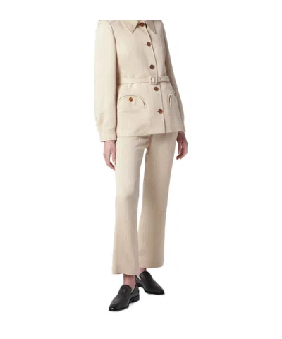 Blazé Milano Straight-leg Casual Pants In Neutral