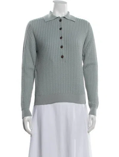 Pre-owned Blazé Milano Sweater In Blue/green