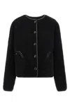 Blazé Milano Tatoosh Gliss Reversible Jacket In Black