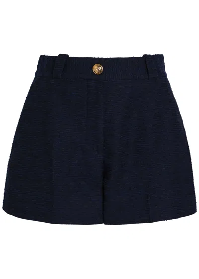 Blazé Milano Blaze Milano Teke Cotton-blend Shorts In Blue