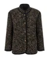 Blazé Milano Tweed Button-fastening Jacket In Brown