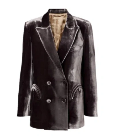 Blazé Milano Velvet Suit In Black