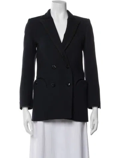 Pre-owned Blazé Milano Virgin Wool Blazer In Blue
