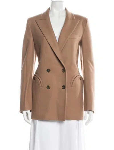 Pre-owned Blazé Milano Virgin Wool Blazer In Brown