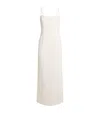 Blazé Milano Virgin Wool Resolute Midi Dress In White