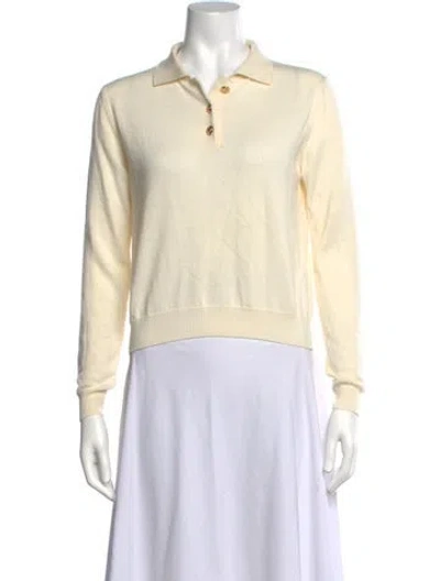 Pre-owned Blazé Milano Virgin Wool Sweater In Neutrals