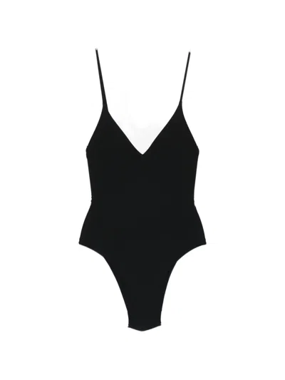Blazé Milano V-neck Swimsuit In Black