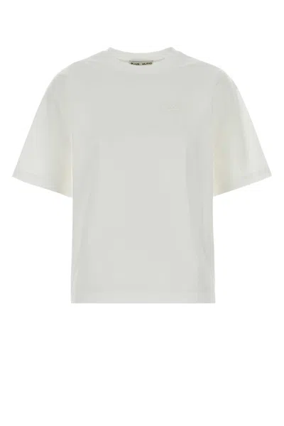 Blazé Milano White Cotton T-shirt In Neutral
