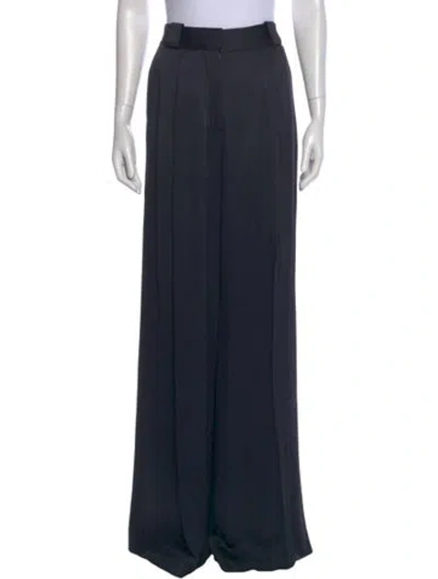 Pre-owned Blazé Milano Wide Leg Pants In Blue