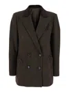 Blazé Milano Winibelle Everynight Blazer In Brown