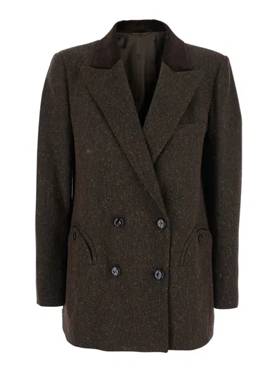 Blazé Milano Winibelle Everynight Blazer In Brown