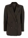Blazé Milano Winibelle Everynight Blazer In Brown