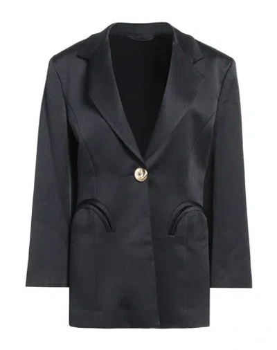 Blazé Milano Woman Blazer Navy Size 00 Viscose, Acetate