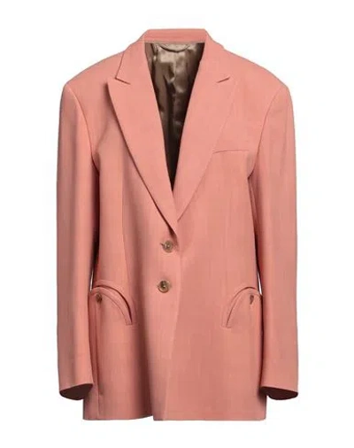 Blazé Milano Woman Blazer Salmon Pink Size 1 Viscose
