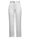 Blazé Milano Woman Pants White Size 2 Viscose, Silk In White