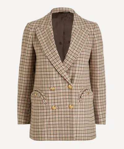 Blazé Milano Blaze Milano Women's Everyday Blazer In Brown