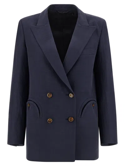Blazé Milano Women's Savannah Everyday Blazer In Blue