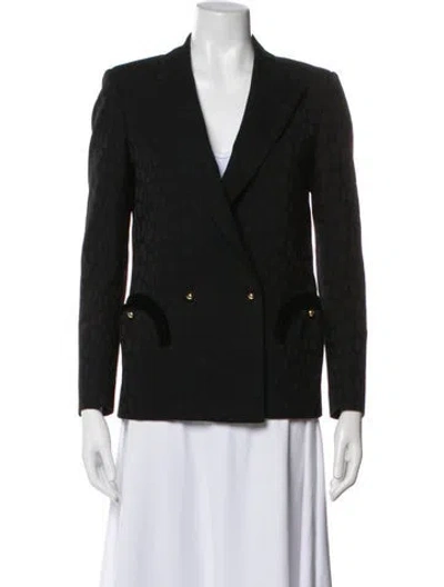 Pre-owned Blazé Milano Wool Blazer In Black