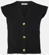 Blazé Milano Sebright Wool-blend Sweater Vest In Black