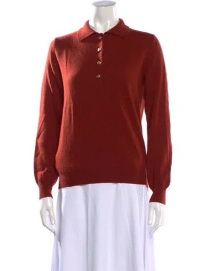 Pre-owned Blazé Milano Wool Sweater In Red