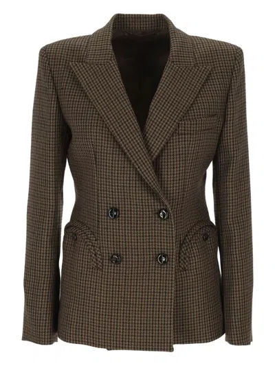 Blazé Milano `zemi Charmer` Blazer In Brown