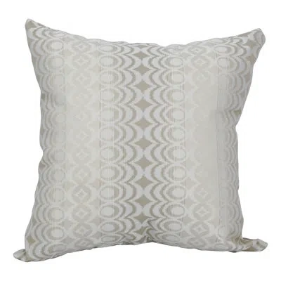 Blazing Needles 13_17-inch Jacquard Throw Pillow With Insert In Torero Dune