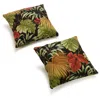 Blazing Needles 17-inch Outdoor Knife Edge Throw Pillows (set Of 2)