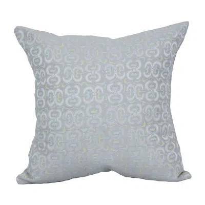 Blazing Needles 17-inch Jacquard Throw Pillow With Insert In Mahlika Sorbet