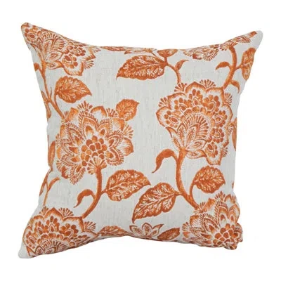 Blazing Needles 17-inch Jacquard Throw Pillow With Insert In Vivier Bitter