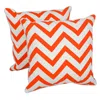 Blazing Needles 18-inch Corded Throw Pillows With Inserts (set Of 2)
