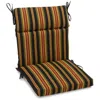 Blazing Needles 20-inch By 42-inch Spun Polyester Patterned Outdoor Squared Seat/ Back Chair Cushion, Lyndhurst Rave