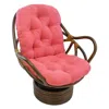 Blazing Needles 48-inch By 24-inch Solid Micro Suede Swivel Rocker Cushion
