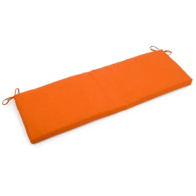 Blazing Needles 57-inch By 19-inch Outdoor Spun Polyester Loveseat Cushion