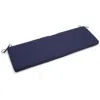 Blazing Needles 57-inch By 19-inch Outdoor Spun Polyester Loveseat Cushion
