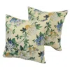 Blazing Needles Blaziing Needles 17-inch Outdoor Spun Polyester Throw Pillows (set Of 2)