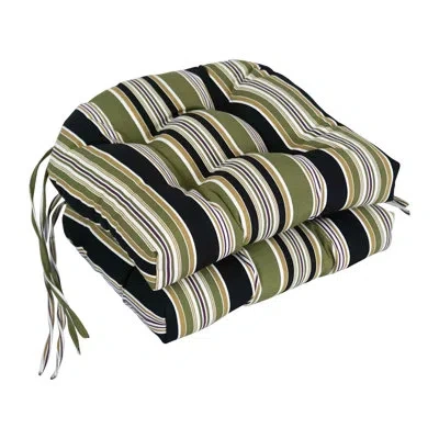 Blazing Needles Eastbay Outdoor Lounge Chair Cushion In Multi-colored