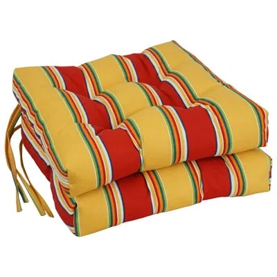Blazing Needles Haliwell Outdoor Lounge Chair Cushion In Haliwell Multi