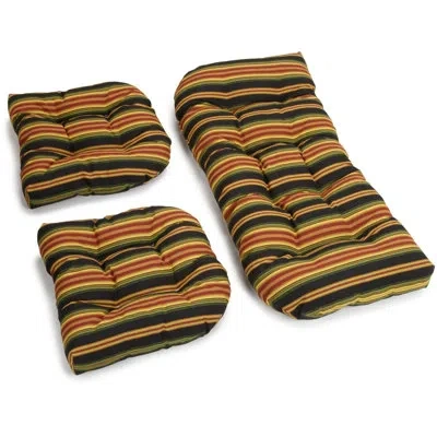 Blazing Needles Lyndhurst Indoor/outdoor Loveseat Cushions