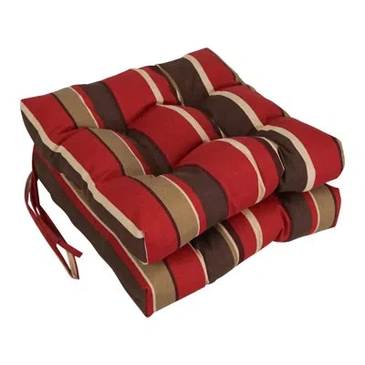 Blazing Needles Monserrat Outdoor Lounge Chair Cushion In Multi-colored