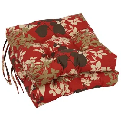 Blazing Needles Montfleuri Outdoor Lounge Chair Cushion In Multi-colored