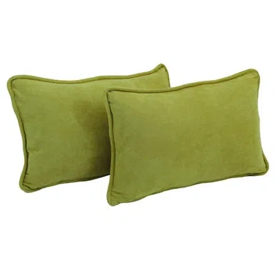 Blazing Needles Rectangular Pillow Cover & Insert In Mojito Lime